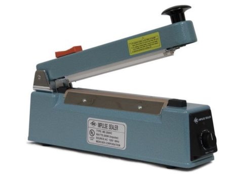 MERCIER ME305HC Impulse hand sealer with cutter, tabletop, 5mmx300mm 