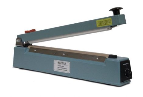 MERCIER ME400HC Impulse hand sealer with cutter, tabletop 2,5mmx400mm 