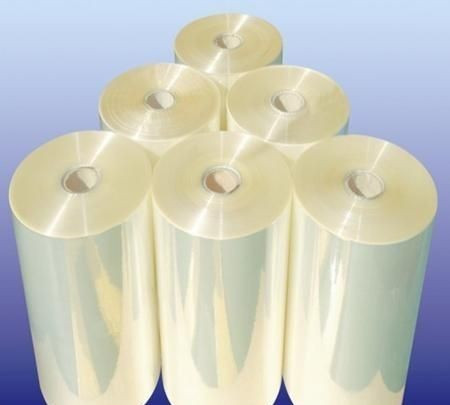 PO shrink film, 19my, 550mm, 1000m, 19,2 kg/roll, hot perforated