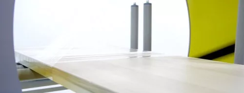 PLASTICBAND NELEO90 Semi automatic orbital wrapping machine