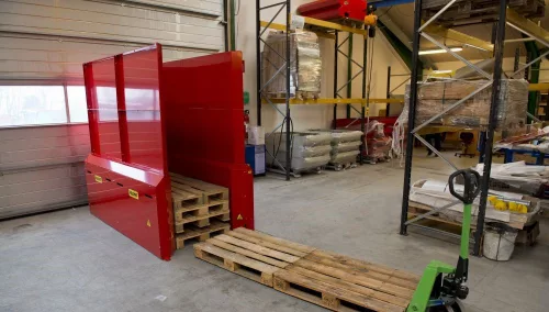 PALOMAT® Greenline automata raklapadagoló és tároló gép 