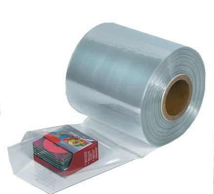 Zsugorfólia, PVC, féltömlő, 30my, 300mm, 360m, 8,42kg/tekercs