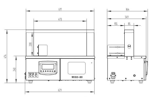 Sunpack WK02-30  Hőhegesztéses bandázsoló gép