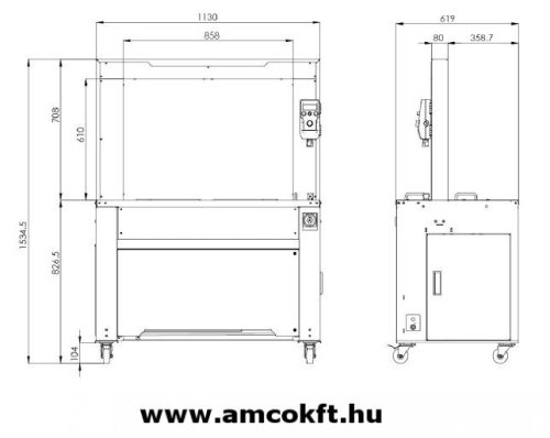 EXTEND EXS-158 PLUS Automatic strapping machine