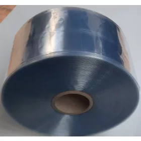   Nyomatlan PVC sleeve-zsugorcímke tekercsben - 150mm széles, 500m/tek