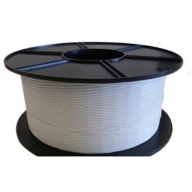   Twiszt szalag, Fehér, 800m, 0,44mm, acéldrót erősítéssel