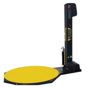   Felújított SIAT OneWrap félautomata raklapfóliázó gép, előnyújtásos fóliakocsival 