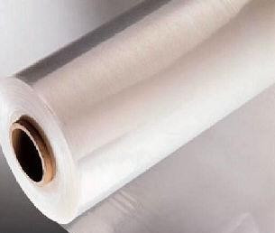 PE  féltömlő fólia,  víztiszta, felületkezelt, perforált, 500 mm, 20 my