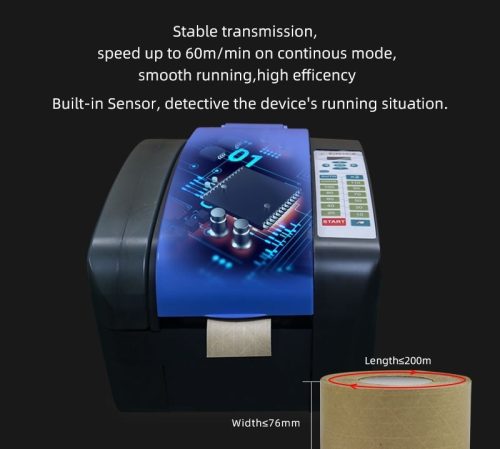 TapeZ automata enyvezett ragasztószalag adagoló gép