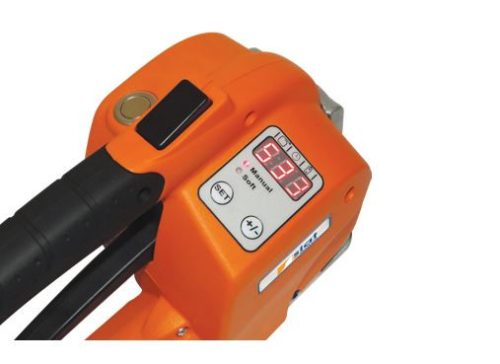 SIAT GT SMART+ Akkumulátoros kézi pántológép PP és PET pántszalaghoz, 1 akkumulátorral és töltővel