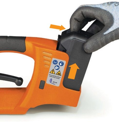 SIAT GT SMART+ Akkumulátoros kézi pántológép PP és PET pántszalaghoz, 1 akkumulátorral és töltővel