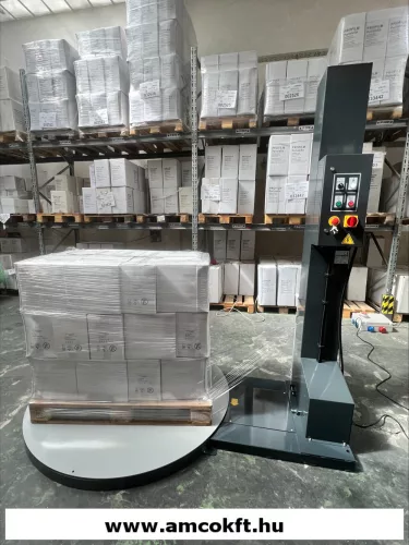 EXTEND TMD-P26B Raklapfóliázó csomagológép 1650 mm forgótányérral