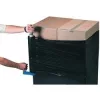 Sztreccsfólia, kézi, fekete, 500mm, 208m, 23my, 2,5kg/tekercs, 0,3 kg cséve, 6tekercs/doboz