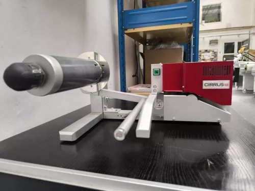 Felújított AIRWORKS CIRRUS 45-5 Légpárnás térkitöltőt gyártó gép, 500m-es tekercshez