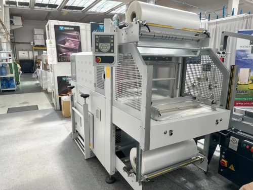 Felújított SMIPACK BP800 simítógörgőkkel, fotó függönyös biztonsági rendszerrel és 1000mm-es kivezető görgőkkel