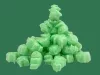 GreenFill biológiailag lebomló térkitöltő hab, zöld fenyő,  500 liter/zsák