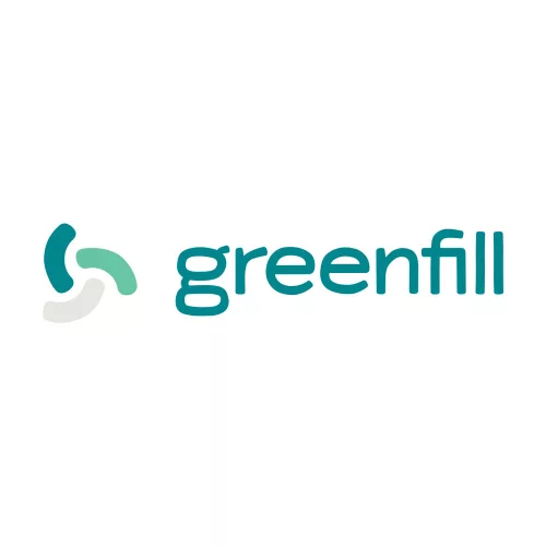 GreenFill biológiailag lebomló térkitöltő hab, zöld fenyő,  500 liter/zsák