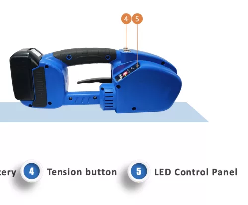 CYC-3000 battery powered strapping tool for 13-16 mm width plastic straps