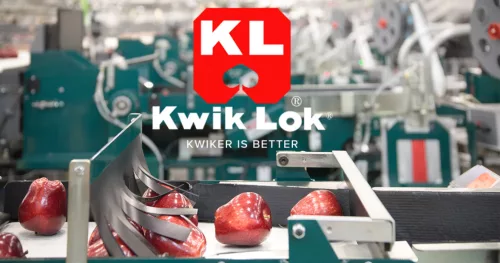 Kwik Lok 093C Kwik Fresh – Félautomata tasakzáró- és címkézőgép nyomtatóval