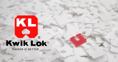 Kwik Lok 093C Kwik Fresh – Félautomata tasakzáró- és címkézőgép nyomtatóval