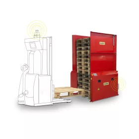 PALOMAT® AGV automata raklapadagoló és tároló gép 