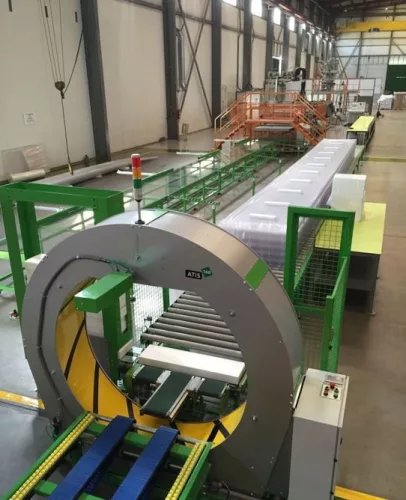 PLASTICBAND ATIS 160 Körpályás csomagológép