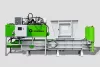 Vízszintes automata bálázó hulladékpréselő Ecobalers HCAB 1000