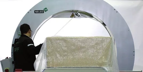 PLASTICBAND NELEO160 Semi automatic orbital wrapping machine