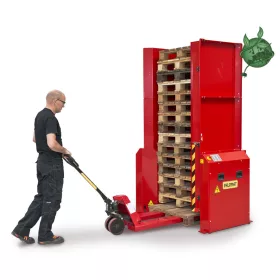   PALOMAT®  automata  raklapadagoló és tároló gép fél raklapokhoz