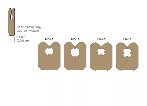 Tasakzáró klipszek  Kwik Lok gépekhez 