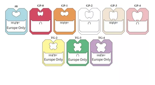 Tasakzáró klipszek  Kwik Lok gépekhez 