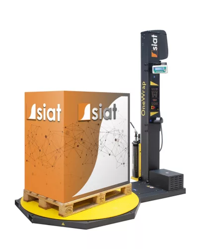 W8 Wrap – Mérlegelő és címkéző kiegészítő raklapfóliázó gépekhez