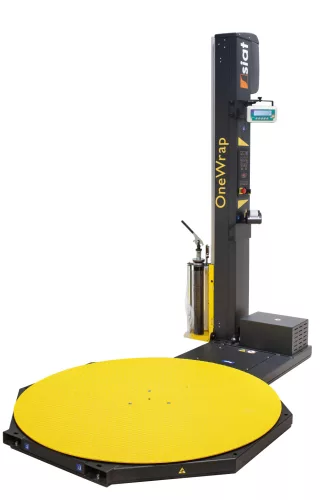 W8 Wrap – Mérlegelő és címkéző kiegészítő raklapfóliázó gépekhez