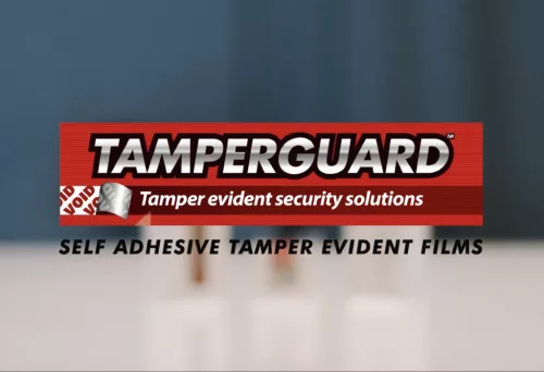 Tamperguard biztonsági ragasztószalag - Kék